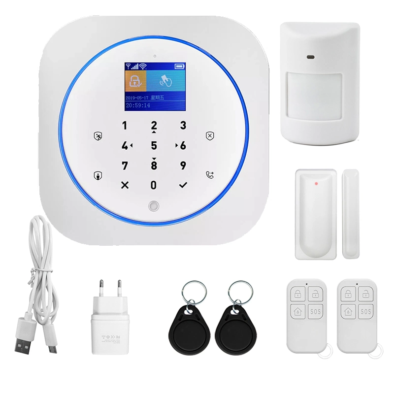 Smart Phone APP GSM & WiFi Security Alarm System for Smart Home Protection